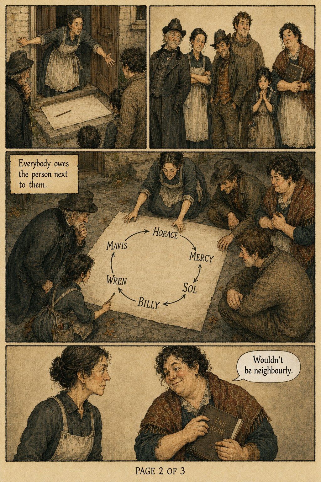 The Circle of the Lane