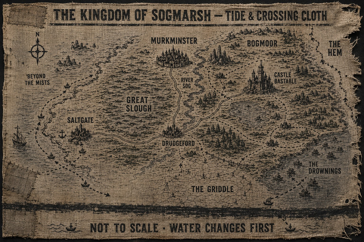 The Kingdom of Sogmarsh — HP-010 endpaper