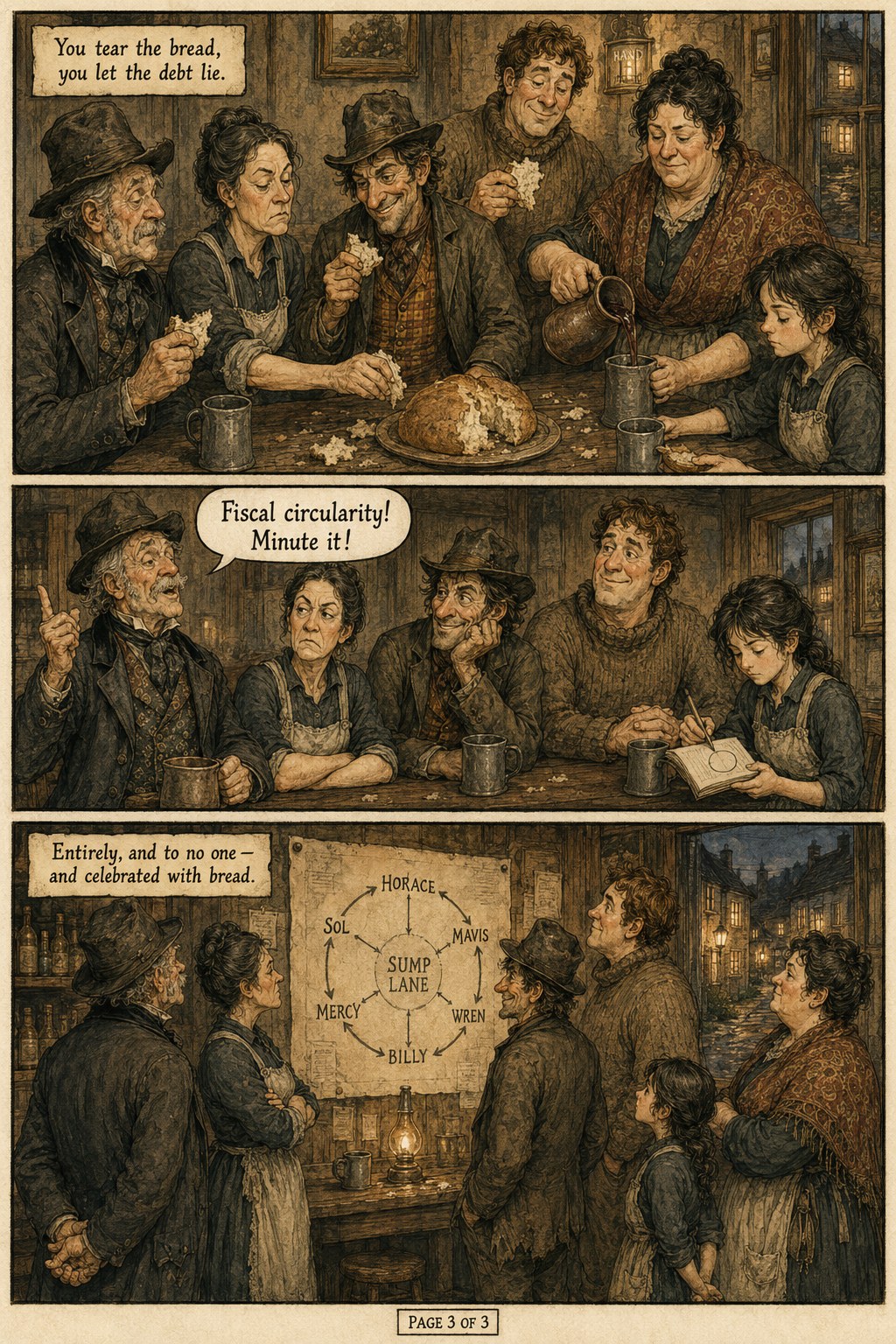The Circle of the Lane