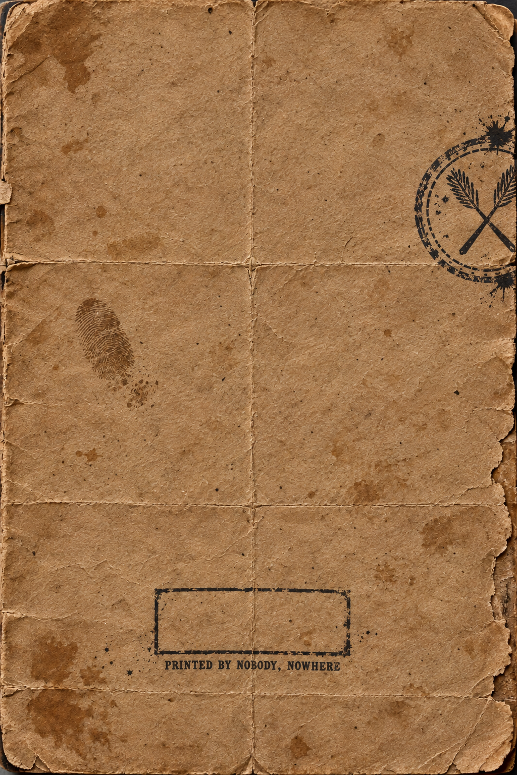 Back cover and colophon of Book Two