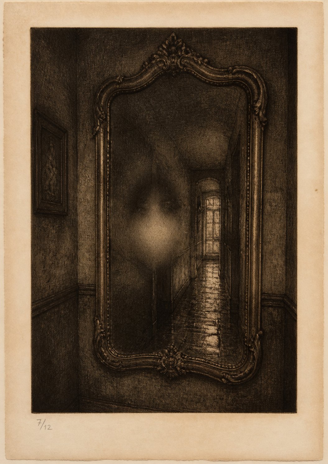 THE TRAUMATISED MIRROR — plate