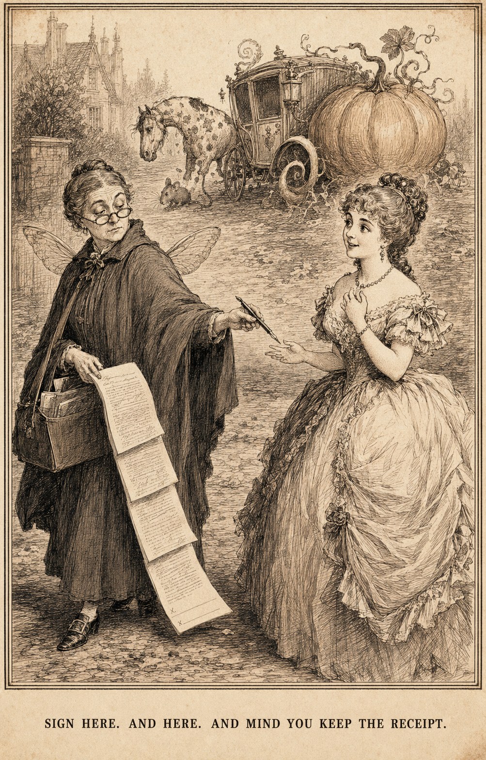 IV. THE GODMOTHER'S RECEIPT