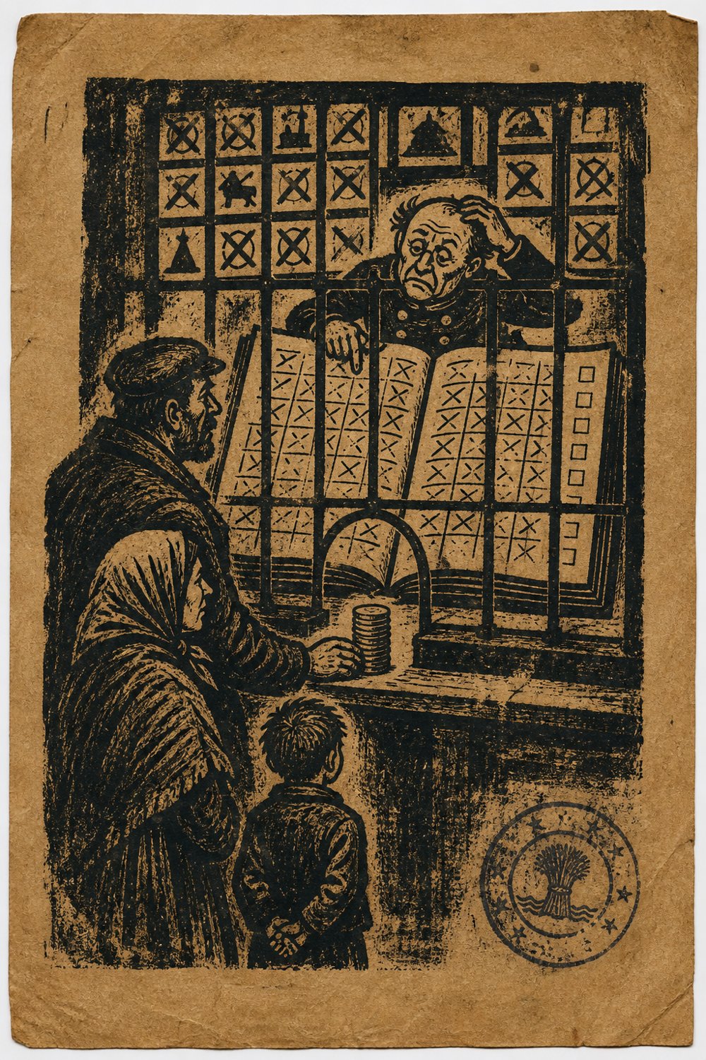THE STANDING ACCOUNT — plate