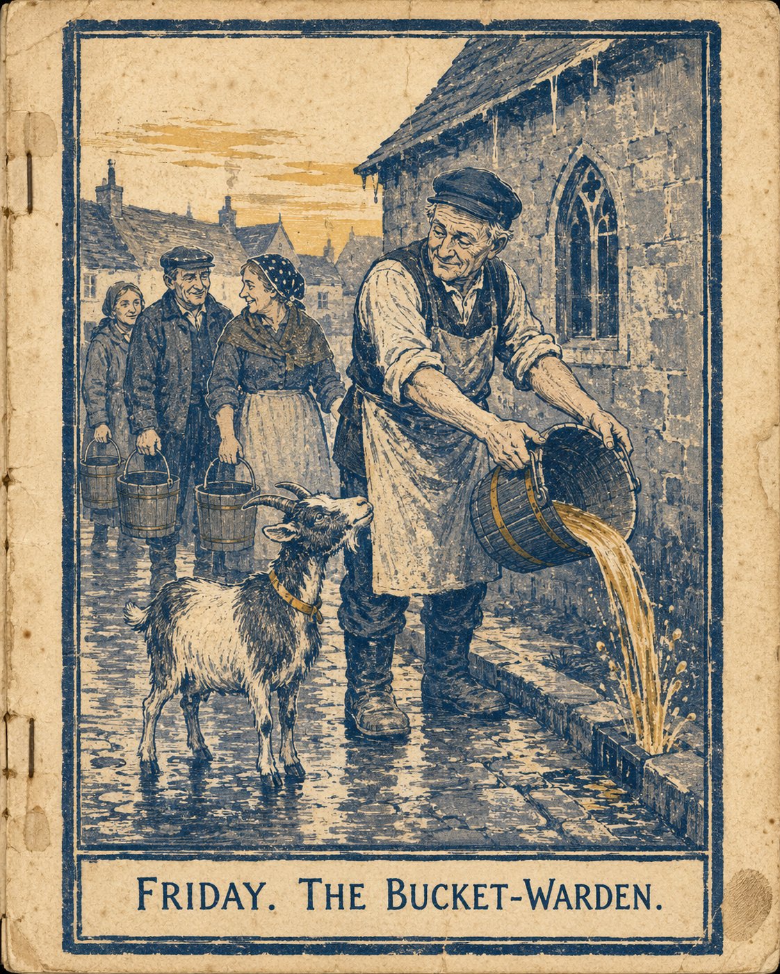 THE BUCKET-WARDEN — plate