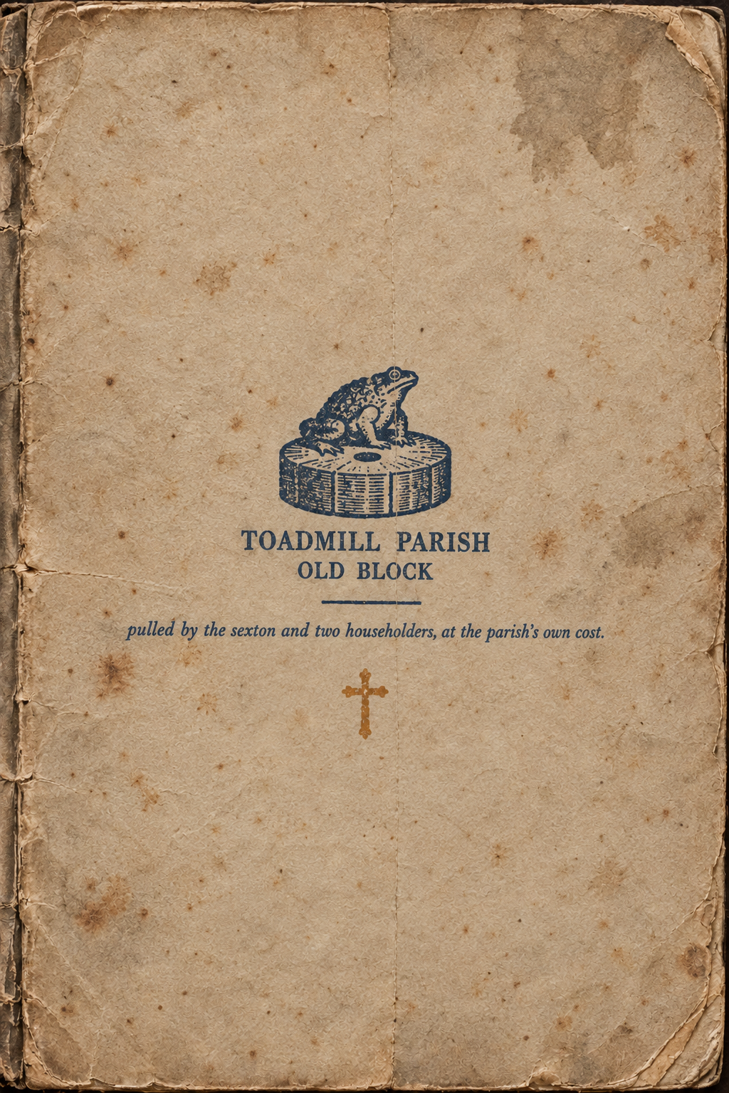 Back cover and colophon of Book One