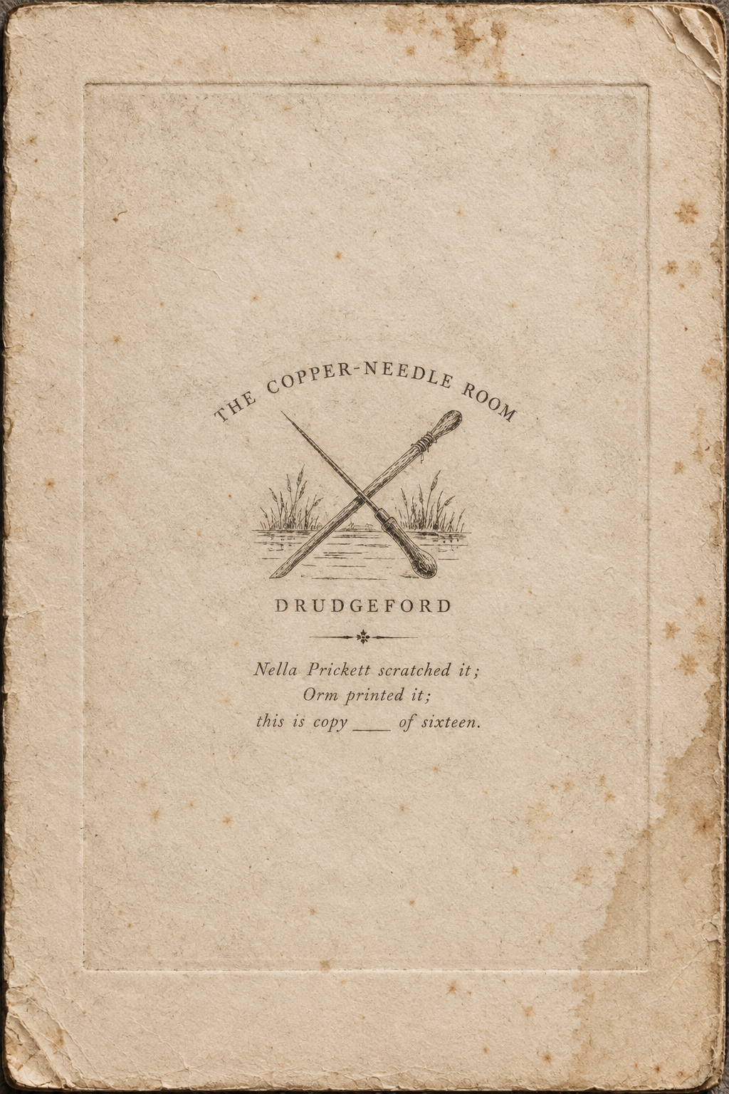 Back cover and colophon of Book Three