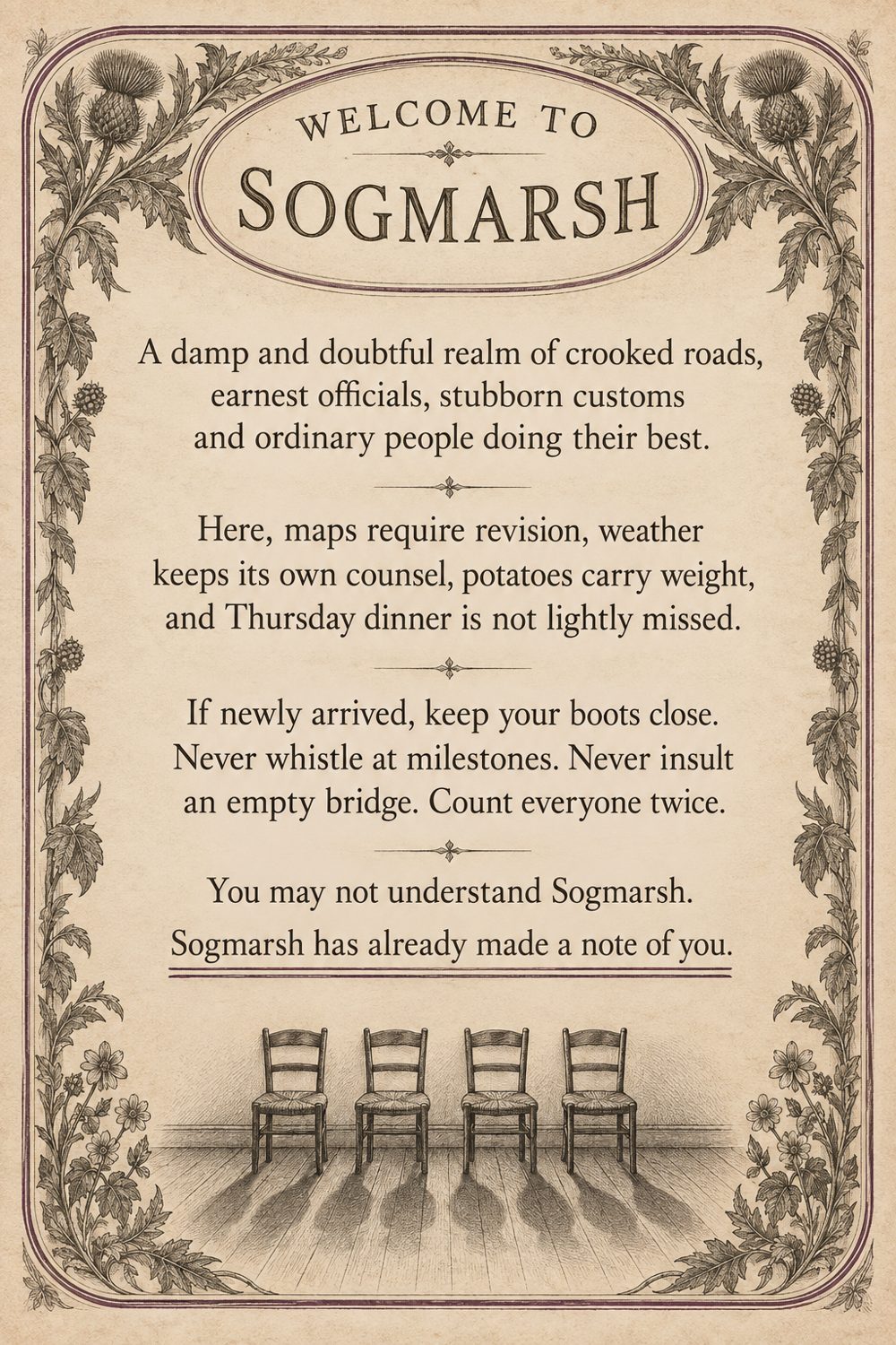 The Nursery Statutes (House Gripe) — back cover