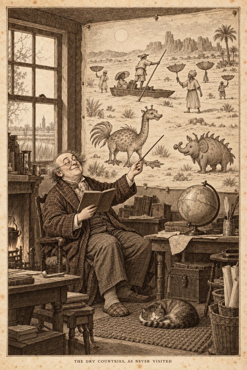 PROFESSOR FLUMMOX'S COMPLEAT ACCOUNT OF THE DRY COUNTRIES