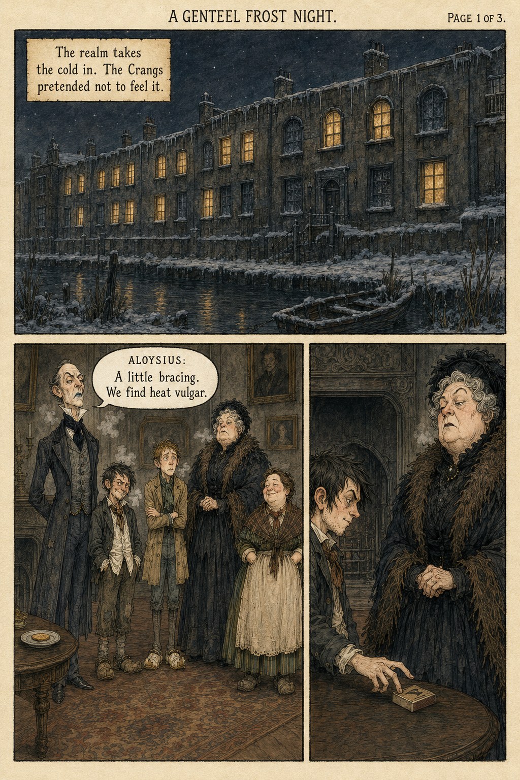 A Genteel Frost Night