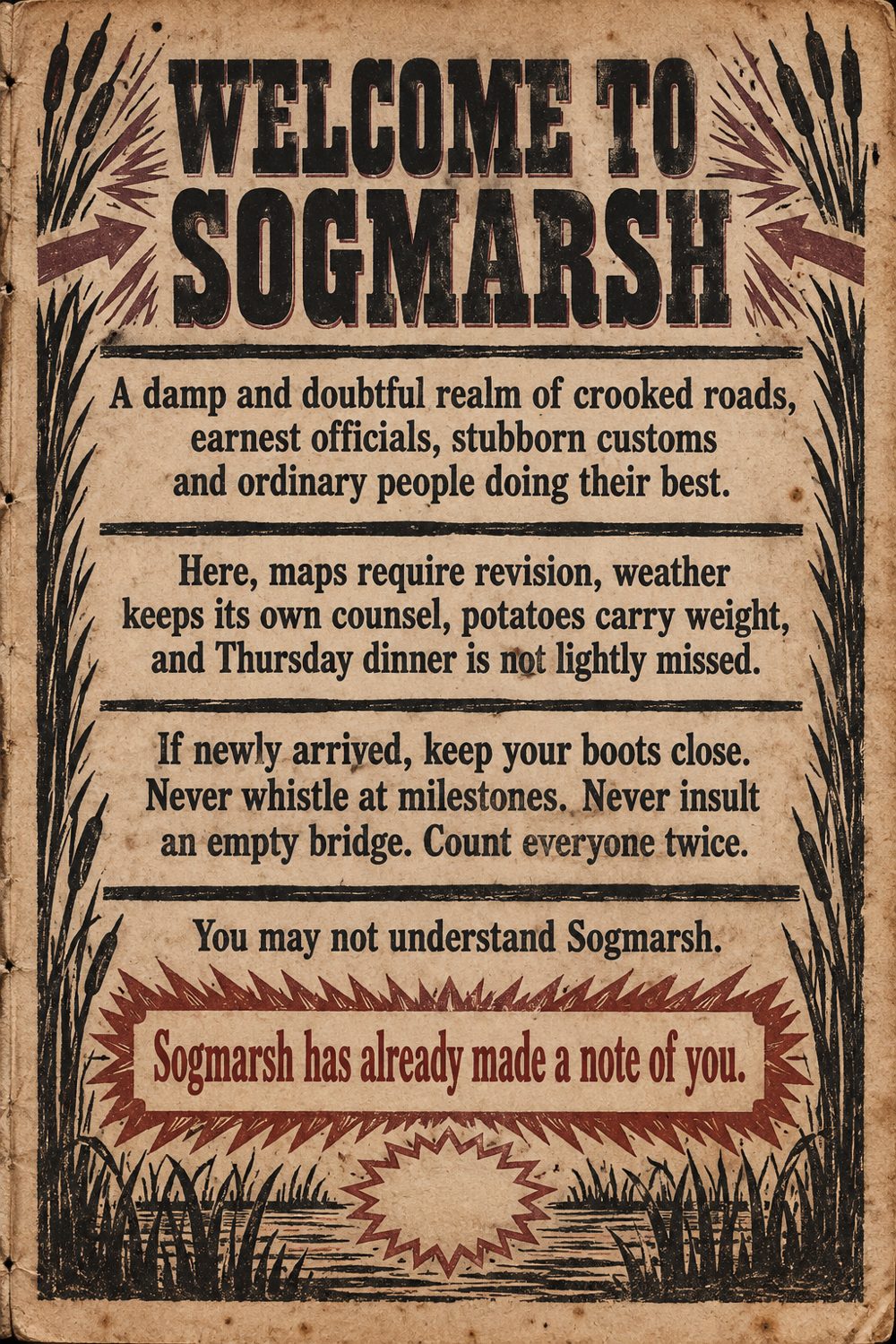Captain Quail's Field Guide to Threats That Never Came — back cover