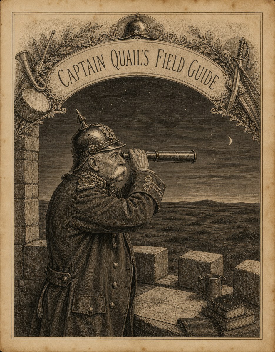 CAPTAIN QUAIL'S FIELD GUIDE TO THREATS THAT NEVER CAME — compiler
