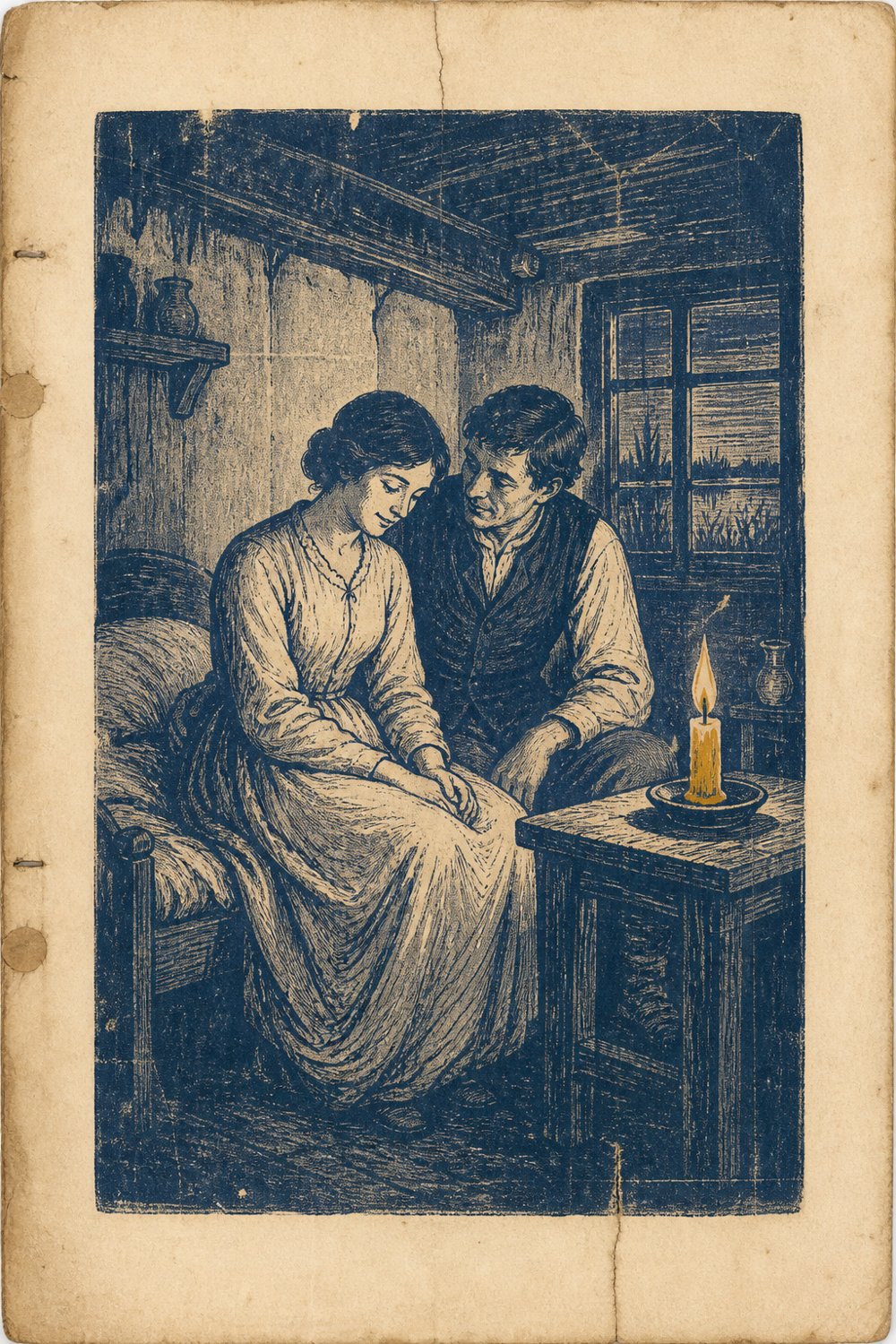 THE FIRST WONDERING NIGHT — plate