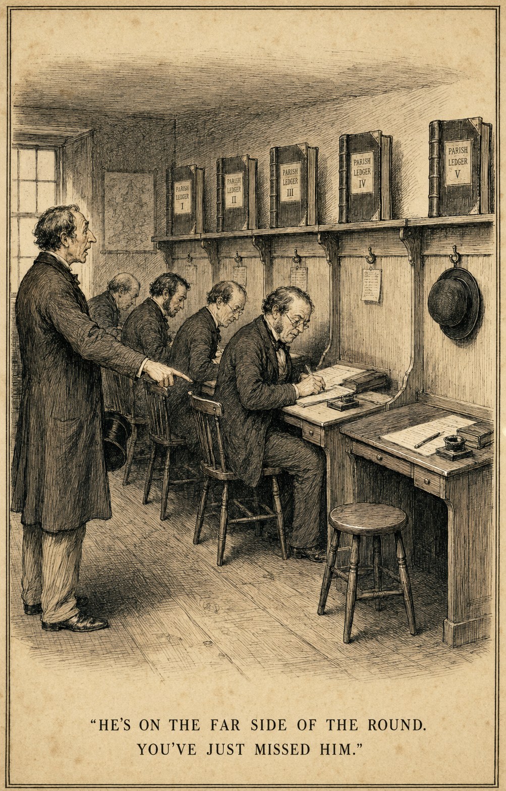 3 · THE MAN ON THE FAR SIDE OF THE ROUND