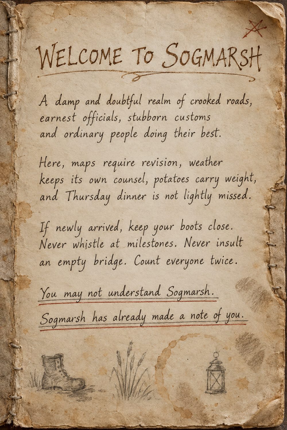 The Lamplighter's Round — back cover