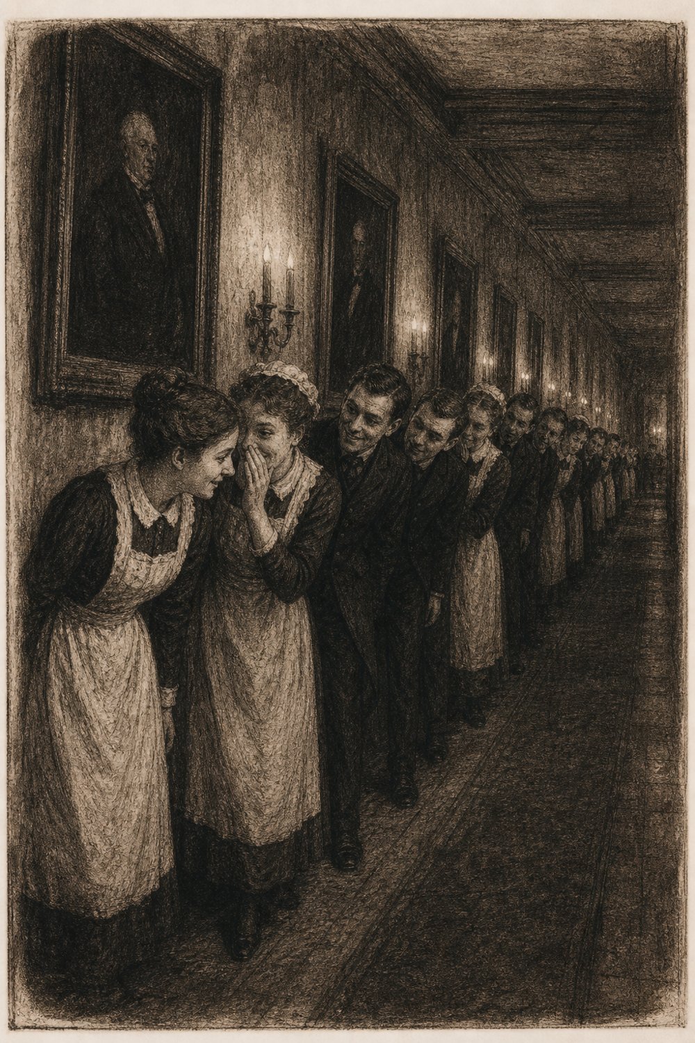 THE MURMURED JOKE — plate