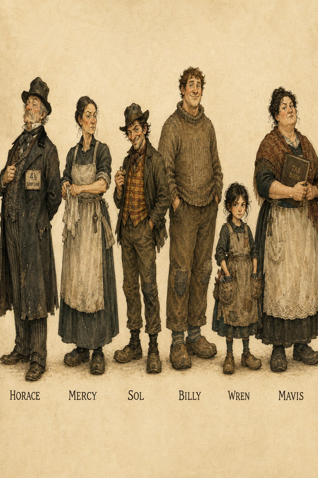 A Year at Sump Lane — the household