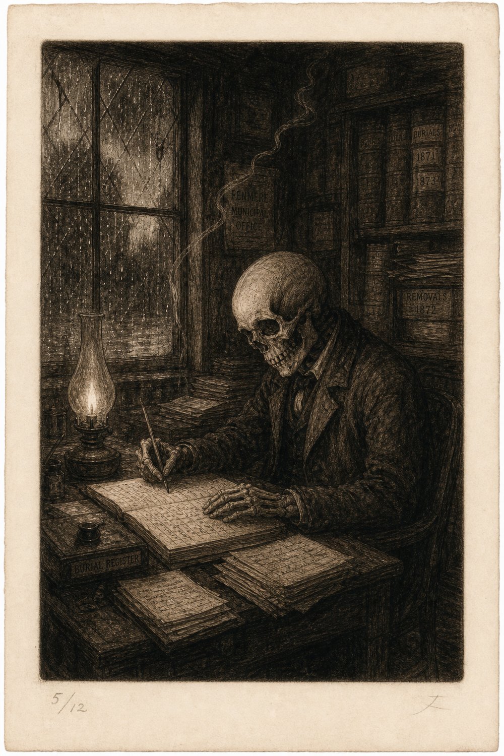 DEATH'S LIFE IN SOGMARSH — plate
