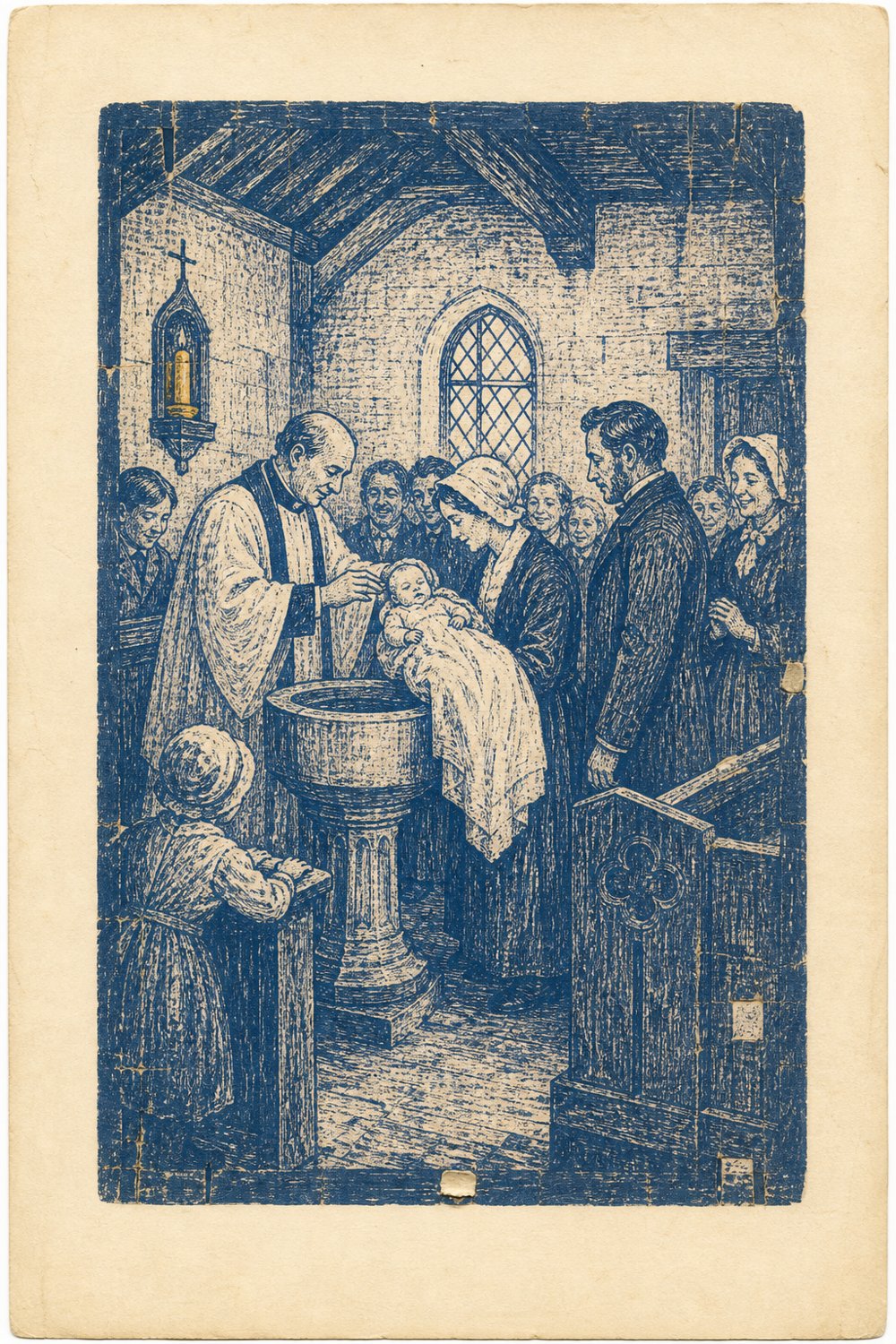 THE TUESDAY CHILD — plate